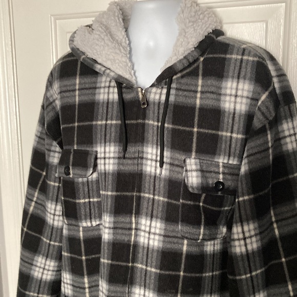 Men’s Han Ton warm plaid jacket - Picture 2 of 6